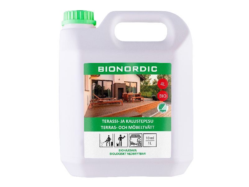 BIONORDIC Terassi- ja kalustepesu 4 L