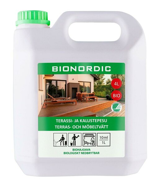 BIONORDIC Terassi- ja kalustepesu 4 l