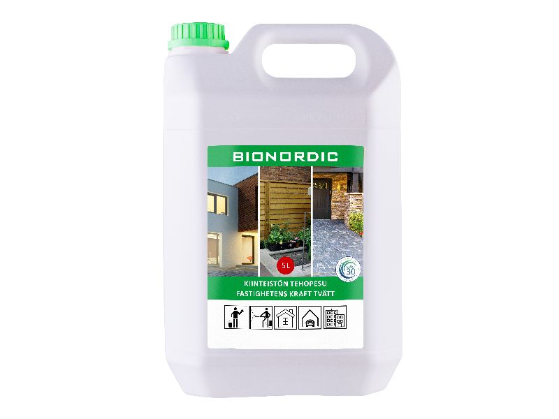 BIONORDIC Kiinteistön tehopesu 5 L 