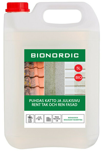 BIONORDIC Puhdas katto ja julkisivu 5 l
