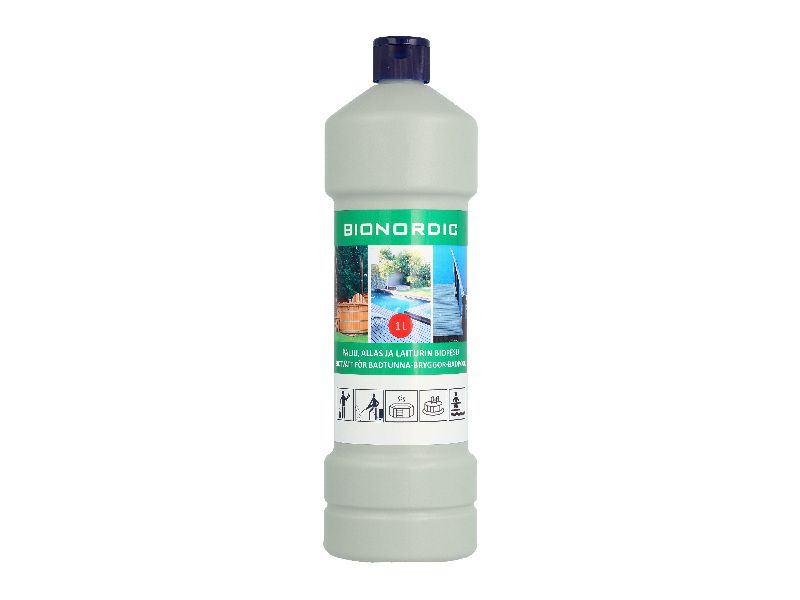BIONORDIC Palju-,allas ja laiturin biopesu 1 L