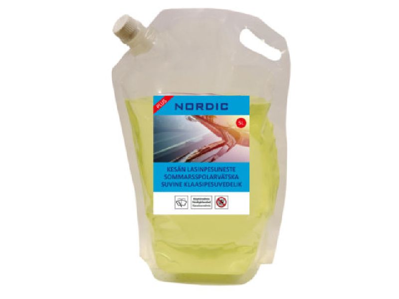 [79012106] NORDIC Tuulilasinpesuneste KESÄ+ 3 L pussi 