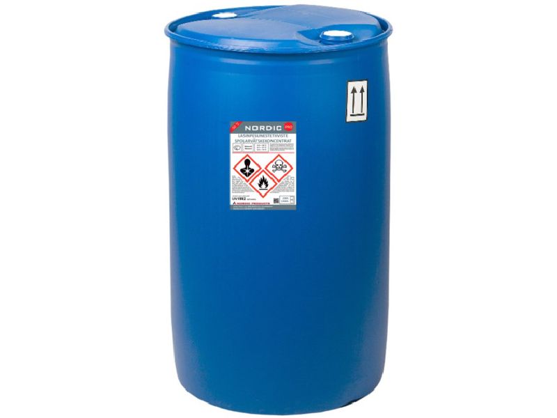 NORDIC Tuulilasinpesuneste Metanoli -50 200 L
