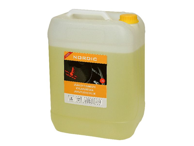 NORDIC Jäähdytinneste G12+ 100% 10 L keltainen 