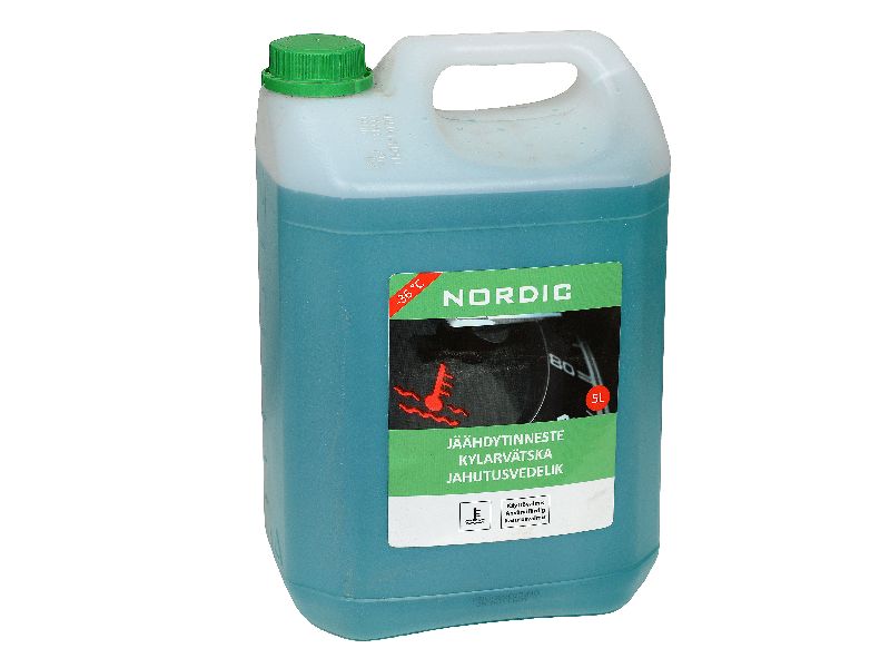 NORDIC Jäähdytinneste -36 5 L vihreä