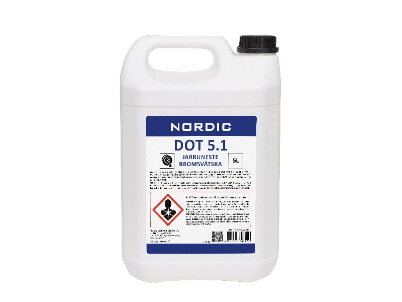 Nordic Jarruneste DOT 5.1 5 L