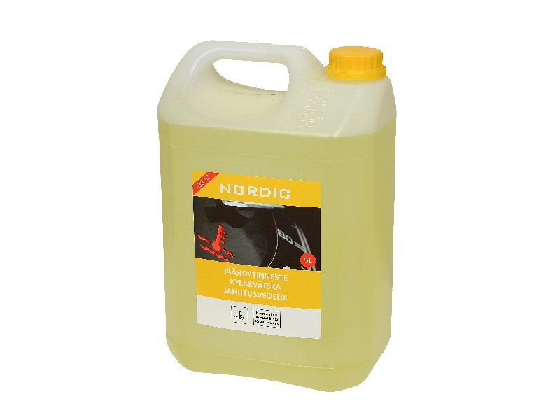 NORDIC Jäähdytinneste G12+ -36 5 L keltainen