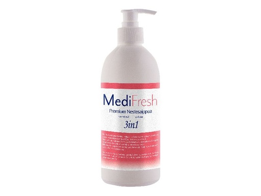[85600] MediFresh Premium nestesaippua 3in1 500 ml pumppupullo 