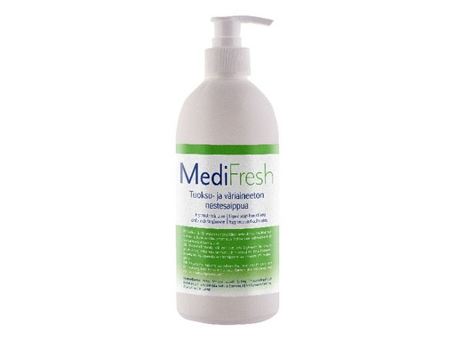 [85609] MediFresh Tuoksu-ja väriaineeton nestesaippua 500 ml 