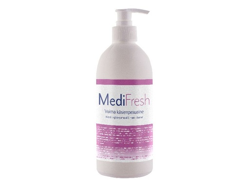 [85616] MediFresh Voima käsienpesuaine 500 ml pumppupullo 