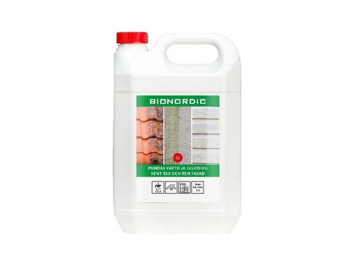 [91461] BIONORDIC Puhdas katto ja julkisivu 5 L