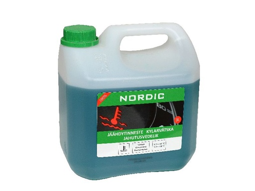 [79020003] NORDIC Jäähdytinneste 100% 3 L vihreä
