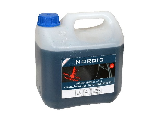 [79136007] NORDIC Jäähdytinneste G11 100% 3 L